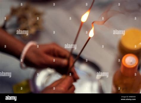 how many incense sticks to burn for puja